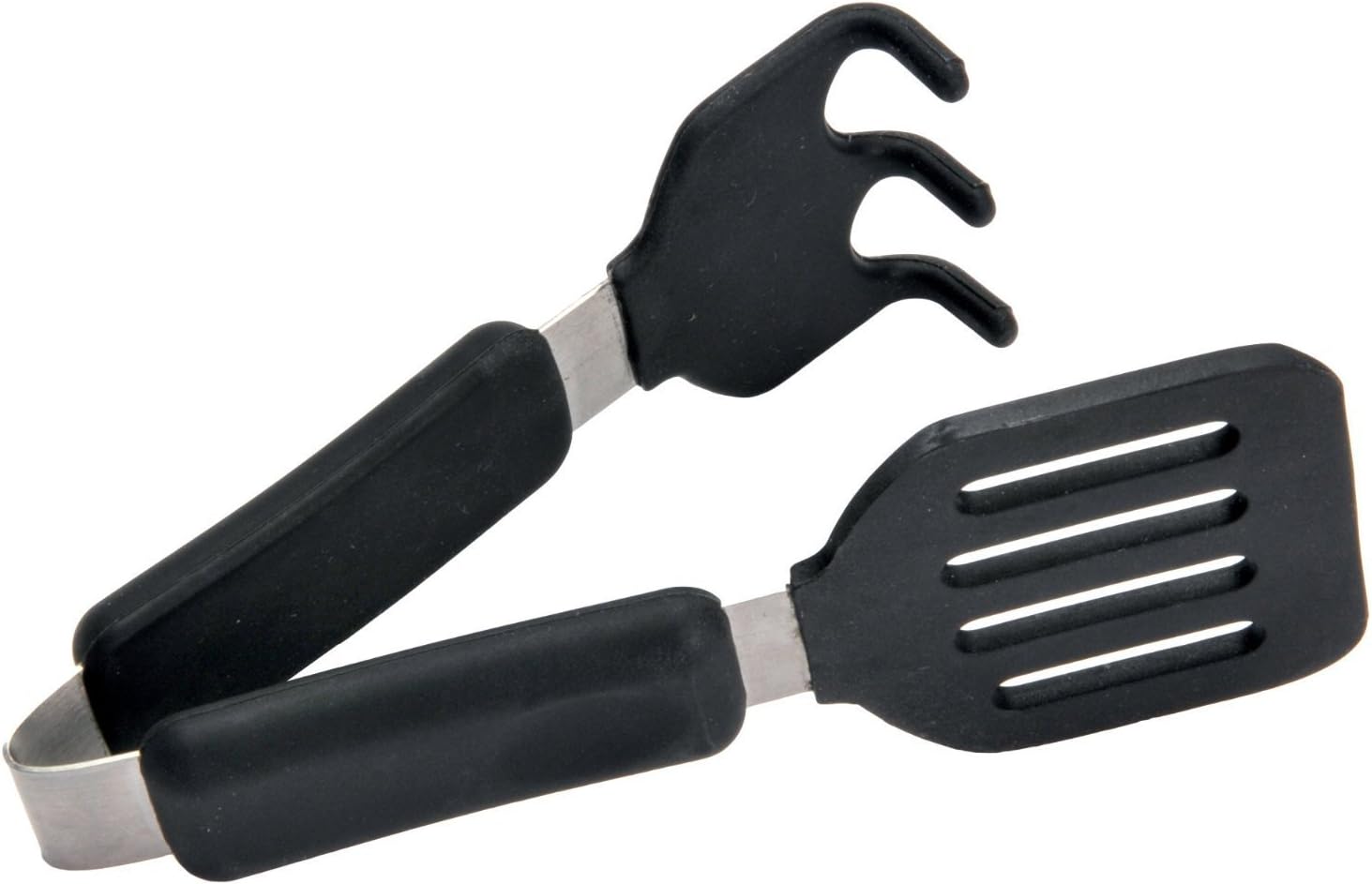 Norpro Grip-EZ Grab and Lift Silicone Tongs, 6- Inch, Black