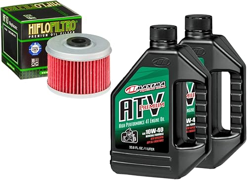 Kit de cambio de aceite para Honda 2006 TRX400EX Sportrax ATV Premium 10W-40