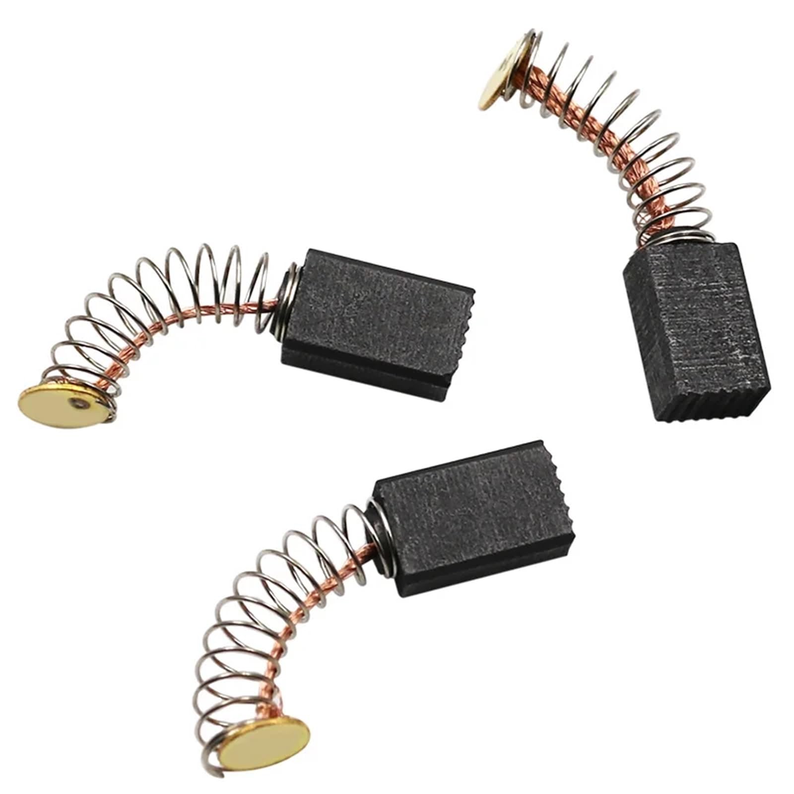 Escobillas de carbón for motores eléctricos, 200 piezas, mini taladro, amoladora eléctrica, repuestos escobillas for, herramienta rotativa, 5x8x12,5 mm(L)