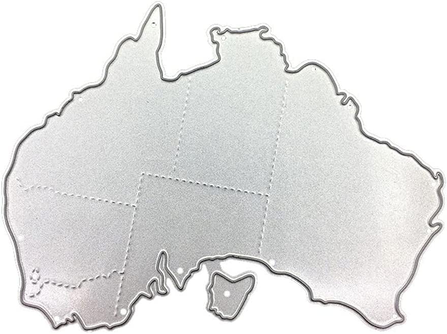 Aeromdale Metal Cutting Dies Australia Section Stencils Template Moulds for Card Making DIY Scrapbooking Embossing Album Craft Decorative