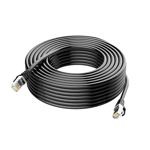 CKK Cable de conexión Ethernet de red Cat-5, cable RJ45 de alta velocidad para sistema de cámaras de seguridad POE, interruptor PoE, enrutador de