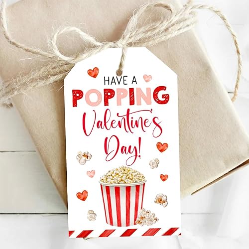 Etiquetas de regalo para el día de San Valentín con diseño de corazón dulce para él, ella, niños, decoración de regalos de San Valentín, divertidas