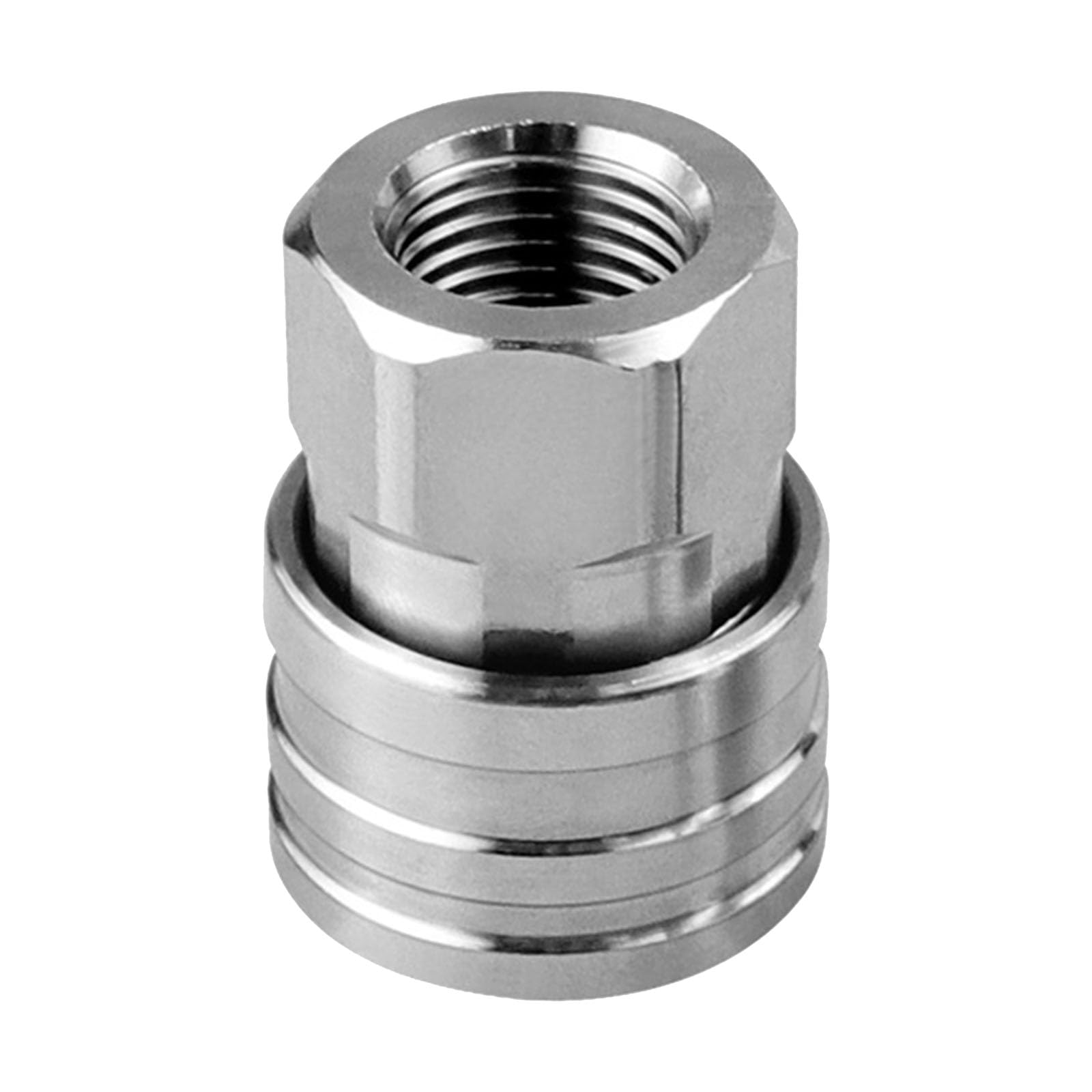 Msioytog Men's M14 Times 1.5 1 / 4Inch Pressure Washer Coupler Quick Connection Plugs Fe 1/4 Quick Connection Fittings Pressure Washer Adapter
