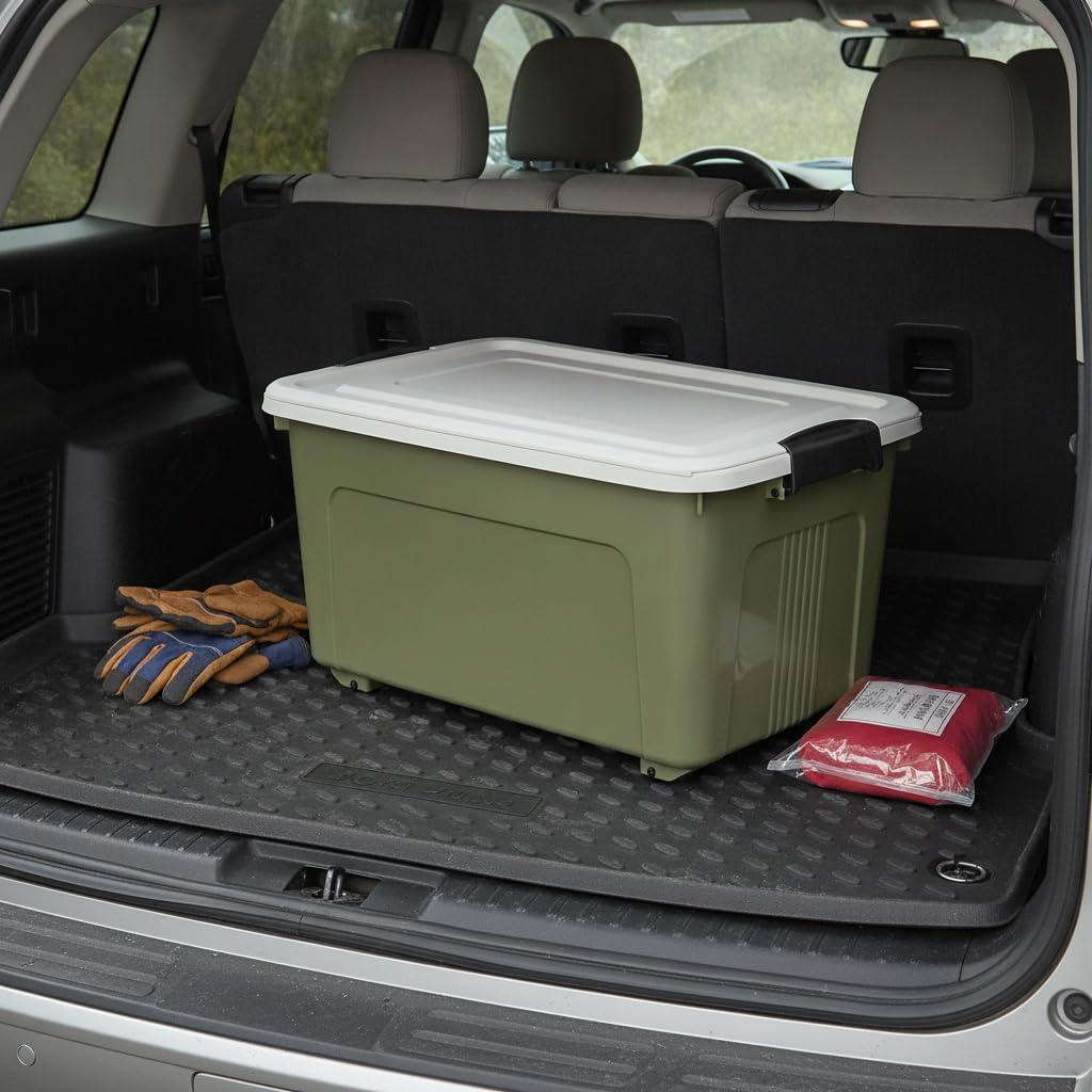 Camping-Aufbewahrungsbox mit Rollen