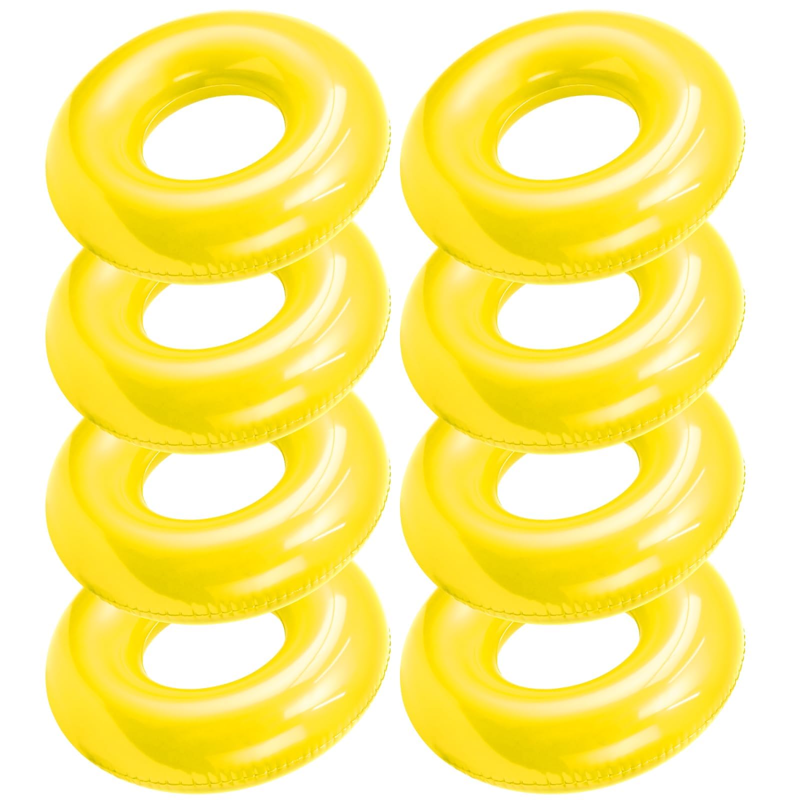 Flotador inflable para alberca de 28 pulgadas, tubos de natación para adultos, tubo inflable para playa, piscina, fiesta, despedida de soltera