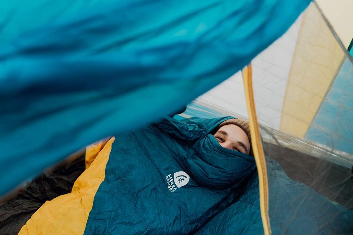 Sierra Designs Nitro Quilt 35 Degree Ultralight Sleeping Bag - 800 Fill Camping & Backpacking Sleeping Bag