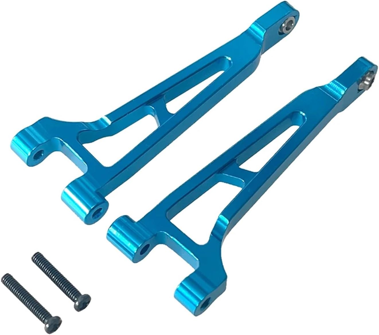 RC Car Accessories for MJX for Hyper Go 1/14 14209 14210 H14BM Remote Control Vehicle Rc Car Parts Metal Upgrade Parts Rear Upper Arm Accessories(Blue)