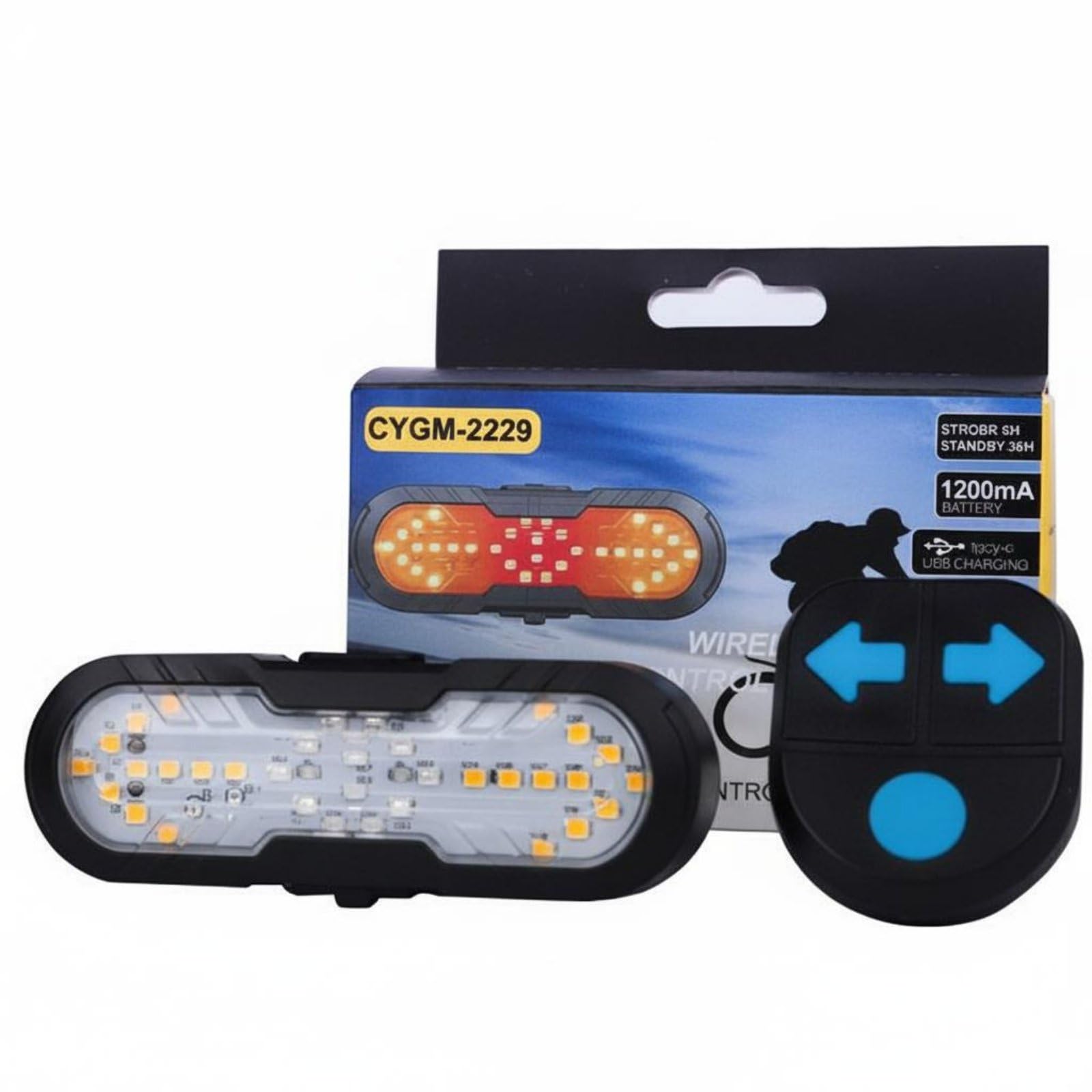 predolo Bike rear light with Auditory Warning Multi-Functional lamp with Turn Indicators High Brightness Biking Equipment for Night Riders, City Commuting