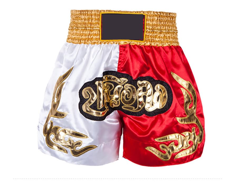 THE WHITE SHOPBOXING FURY Short MMA Shorts for Training & Kickboxing – BJJ, Boxing, Grappling & Combat Sports Fighting Shorts for Martial Arts, Cage Fight, Muay Thai