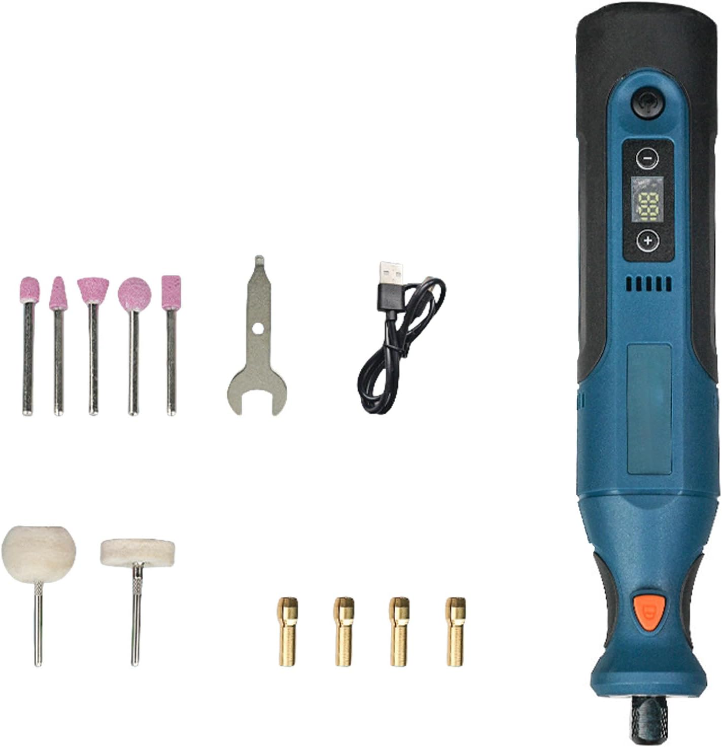 Practical Electric Multi Tool Polishing Grinder For Accuracy Grinding ABS Metal Body Ergonomic Design Quick Changes Electric