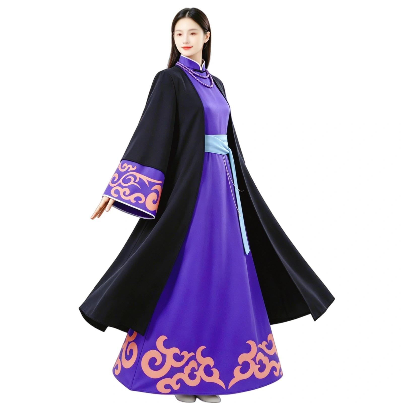 Halloween Kostüm für Erwachsene, Karneval Rollenspiel Cosplay Komplettset – Chu YuqingStil