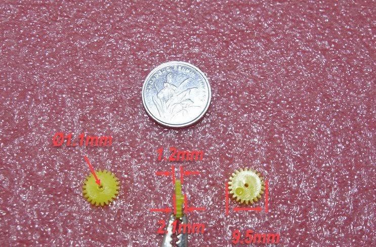 Replacement Part For 10PCS Model M0.4 22T 22 Tooth Micro Plastic Gear DIY Model Gear