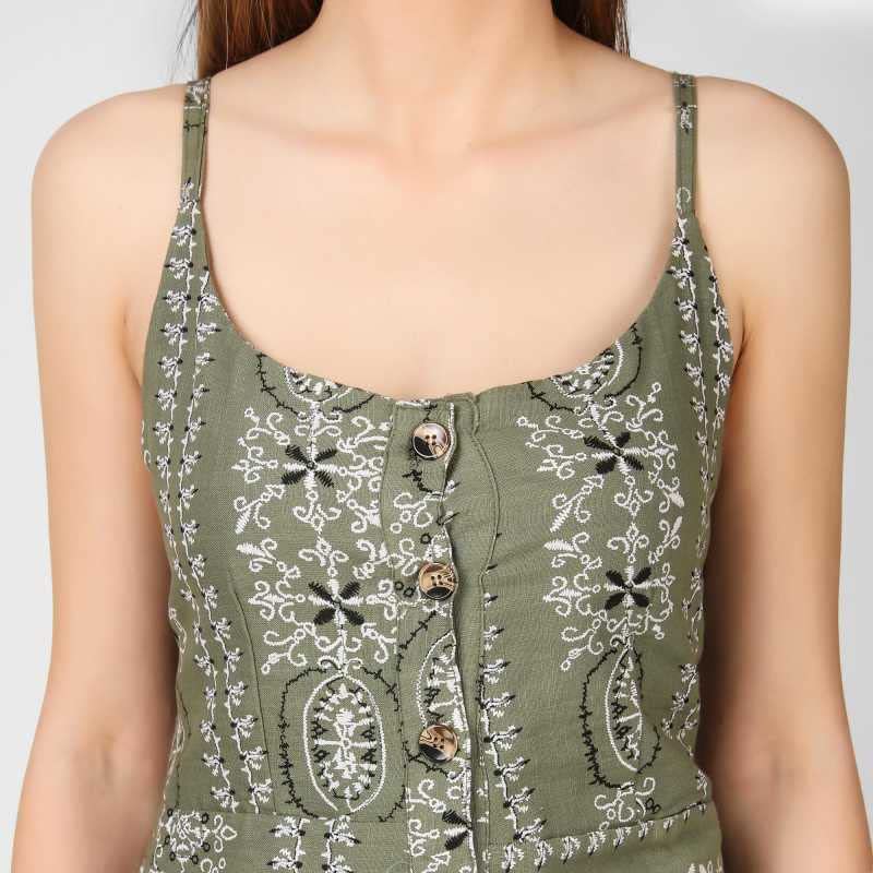 Image of Women's Rayon Western One Piece Dress for Meetings and Function - LDBD 003