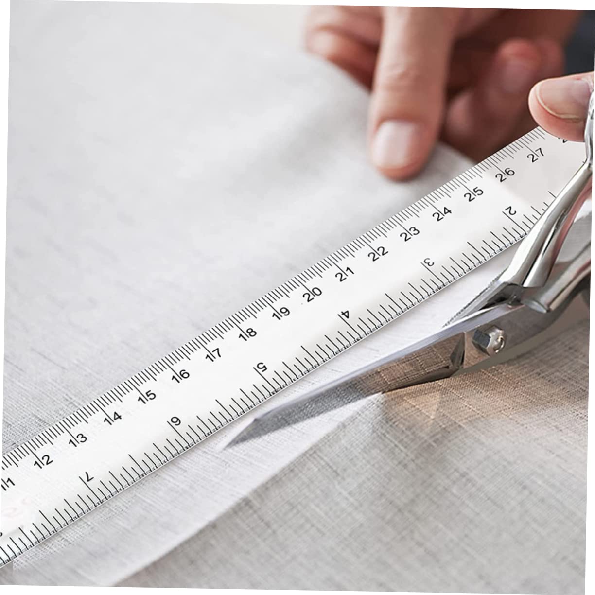 SHINEOFI 20pezzi Righello Trasparente Plastica Righello Metrico Centimetri e Per Studenti e Disegno Tecnico Misurazione Precisa e Portatile Adatto Per Scuola e Ufficio
