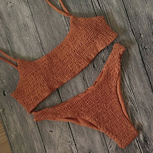 Maillot de bain triangle bikini sexy ZUBJN idéal pour les vacances à la plage