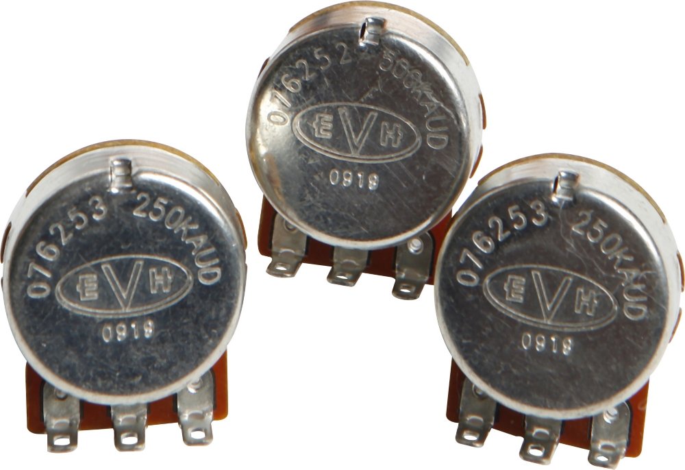 Lot De 4 Potentiomètres 250K Faible Friction - A250K Et B250K Pour Guitare Électrique