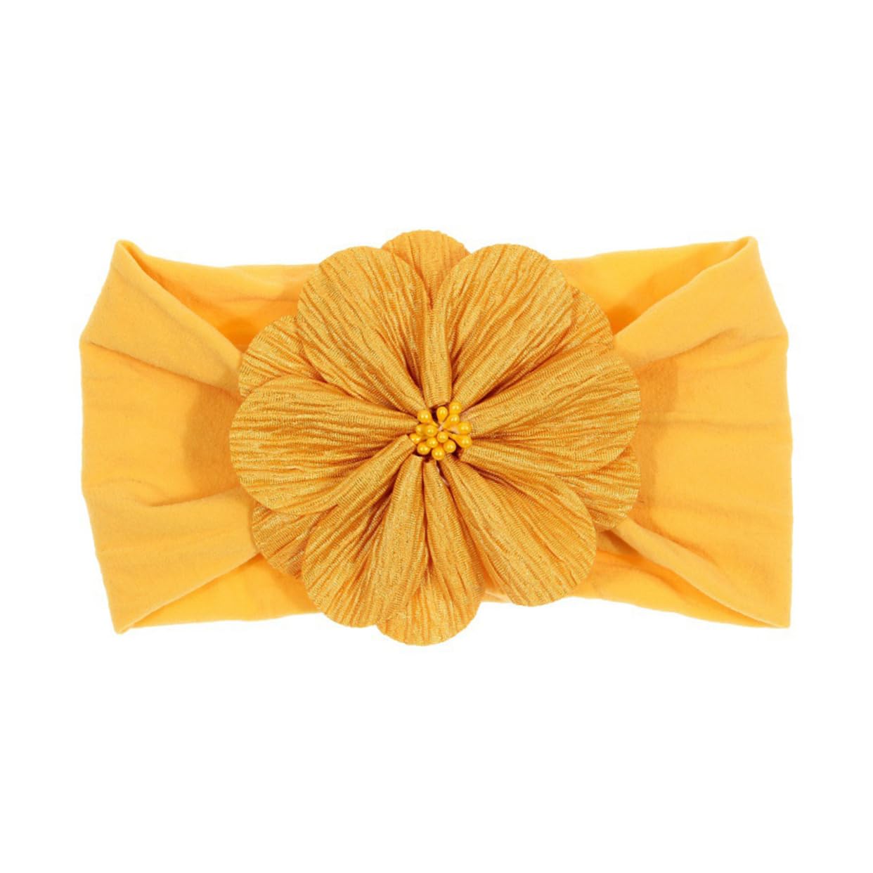 FRCOLOR 18 Pollici Fascia per con fiori da ragazza fascia in cotone impacchi per infantili fasce di cotone hair charms hair jewelry fasce per bambini Fascia colorata