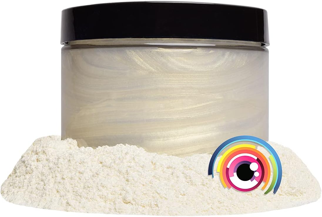 Eye Candy Premium Mica Powder Pigment “Ghost Gold” (25g) Multipurpose DIY Arts and Crafts Additive | Woodworking, Natural Bath Bombs, Resin, Paint, Epoxy, Soap, Nail Polish, Lip Balm (Ghost Gold, 25G)