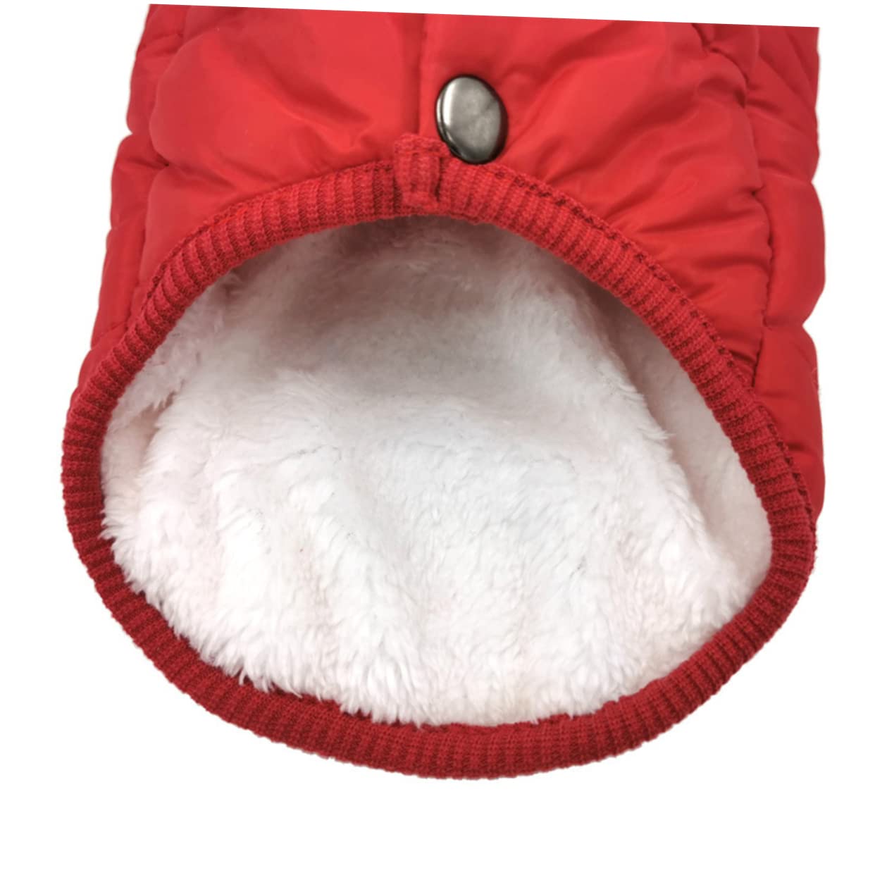 Beavorty 3pièces Gilet pour Chien Hiver Isolante Et Chaude pour Animaux De Compagnie Vêtement Et Hiver pour Chiens Rouge XS