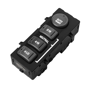 4WD Switch 4 Wheel Drive Selector 4x4 Transfer Case Switch