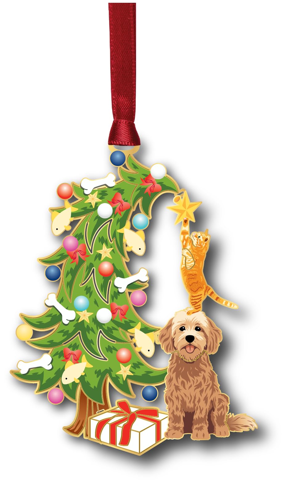 Décoration chat et chien Beacon Design, une suspension aux finitions soignées