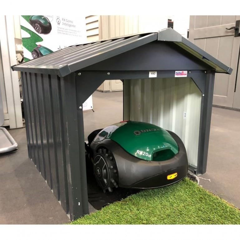 Ezooza Maison pour robot tondeuse Duramax Robotic en métal 83 x 77 — vue 2