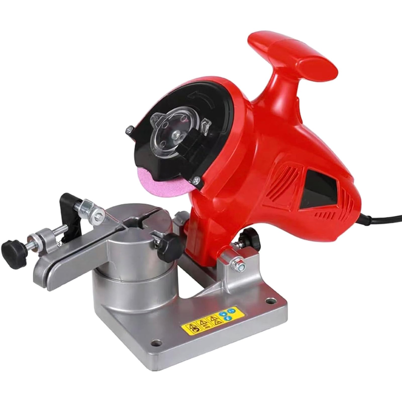 Rectificadora De Cadena De Escritorio, Afilador De Motosierra Eléctrico De 250 W con Botón De Ajuste De Posicionamiento De Cadena, 7500 RPM Y Ángulo Ajustable De 0-35 °, para Cadena De Sierra