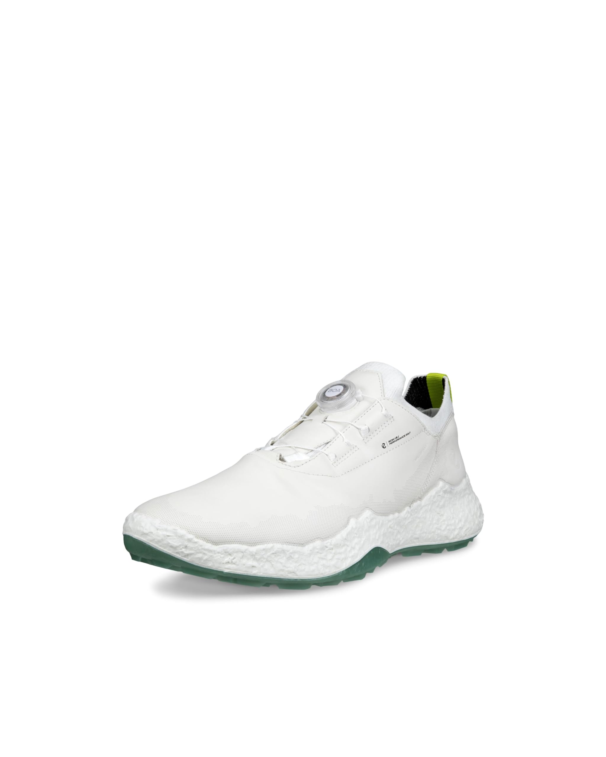 ECCO Men's Biom Hybrid 5 BOA Waterproof Golf Shoe, White, 11-11.5
