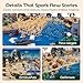3 otters 90PCS Pirate Toys Action Figures, Pirate and Skeleton Warriors Figures with Accessories, Military Toddler Boy Toys, Birthday Gifts for Kids