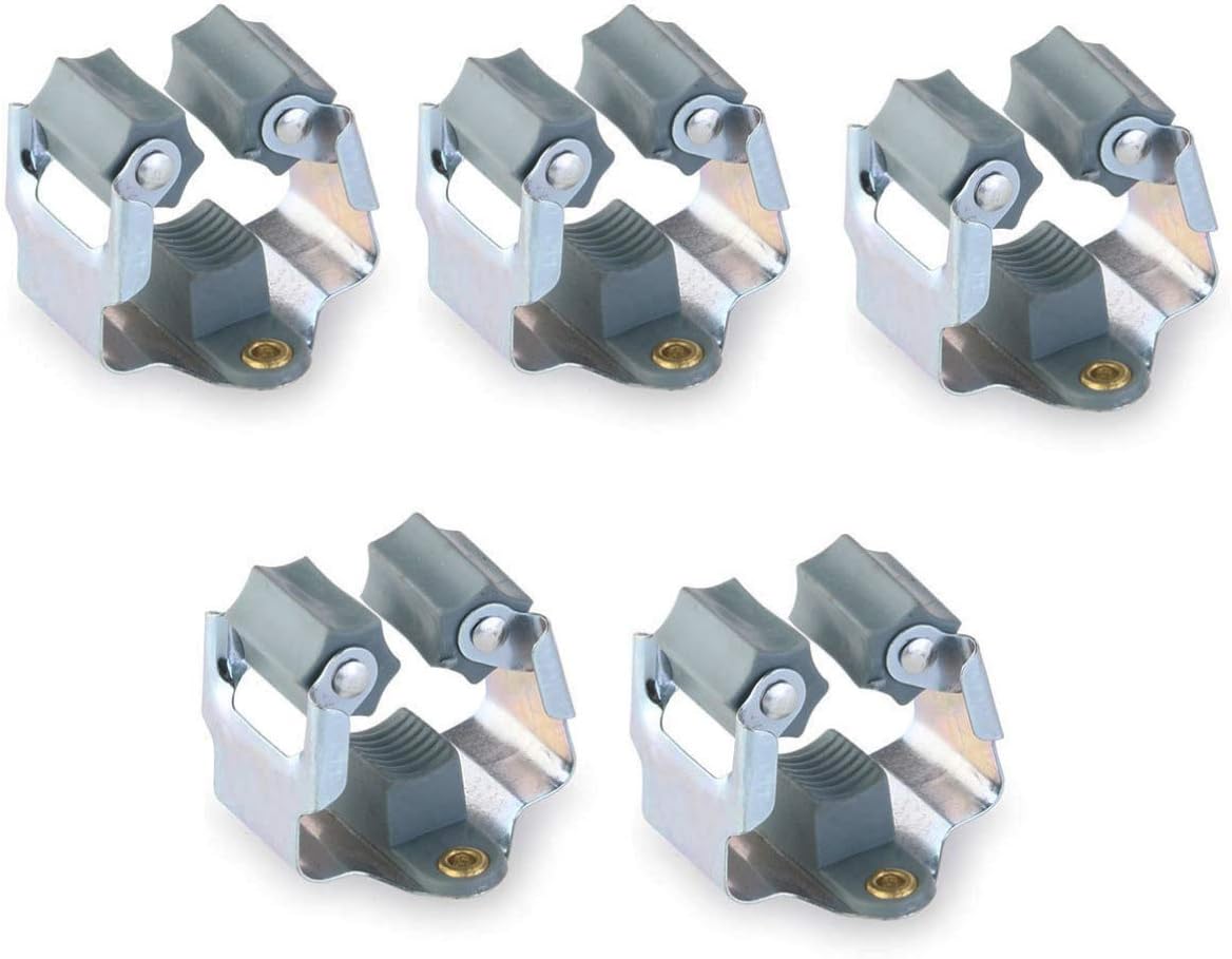 morsetto a molla per scopa