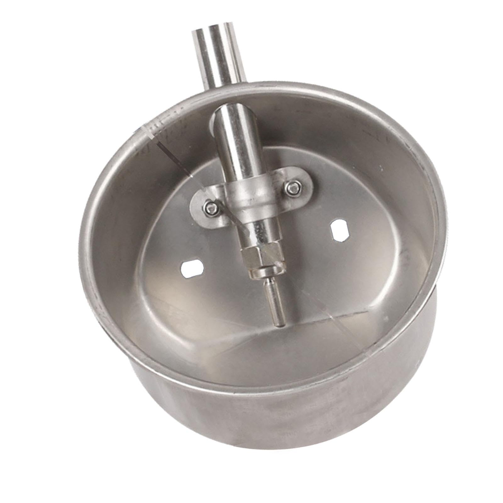 Gralara Abreuvoir Automatique pour Cochon en Acier Inoxydable Épaissi, Bol à Boire Robuste, Bol d'Abreuvoir pour Animaux, Abreuvoir pour Porcelets et Cochons, pour Élevage Porcin et Bétail, L