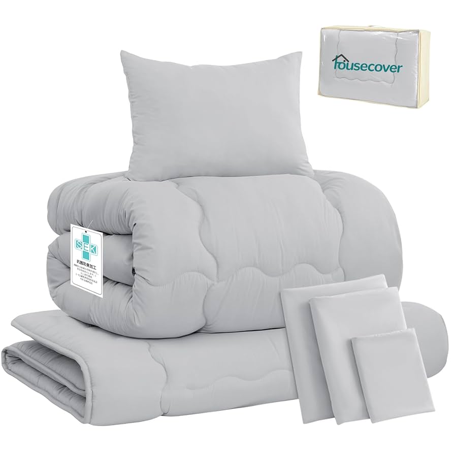 Housecover 布団セット セミダブル 7点セット SEK認証 抗菌 防臭 Amazon｜Housecover 布団セット セミダブル 7点セット SEK認証