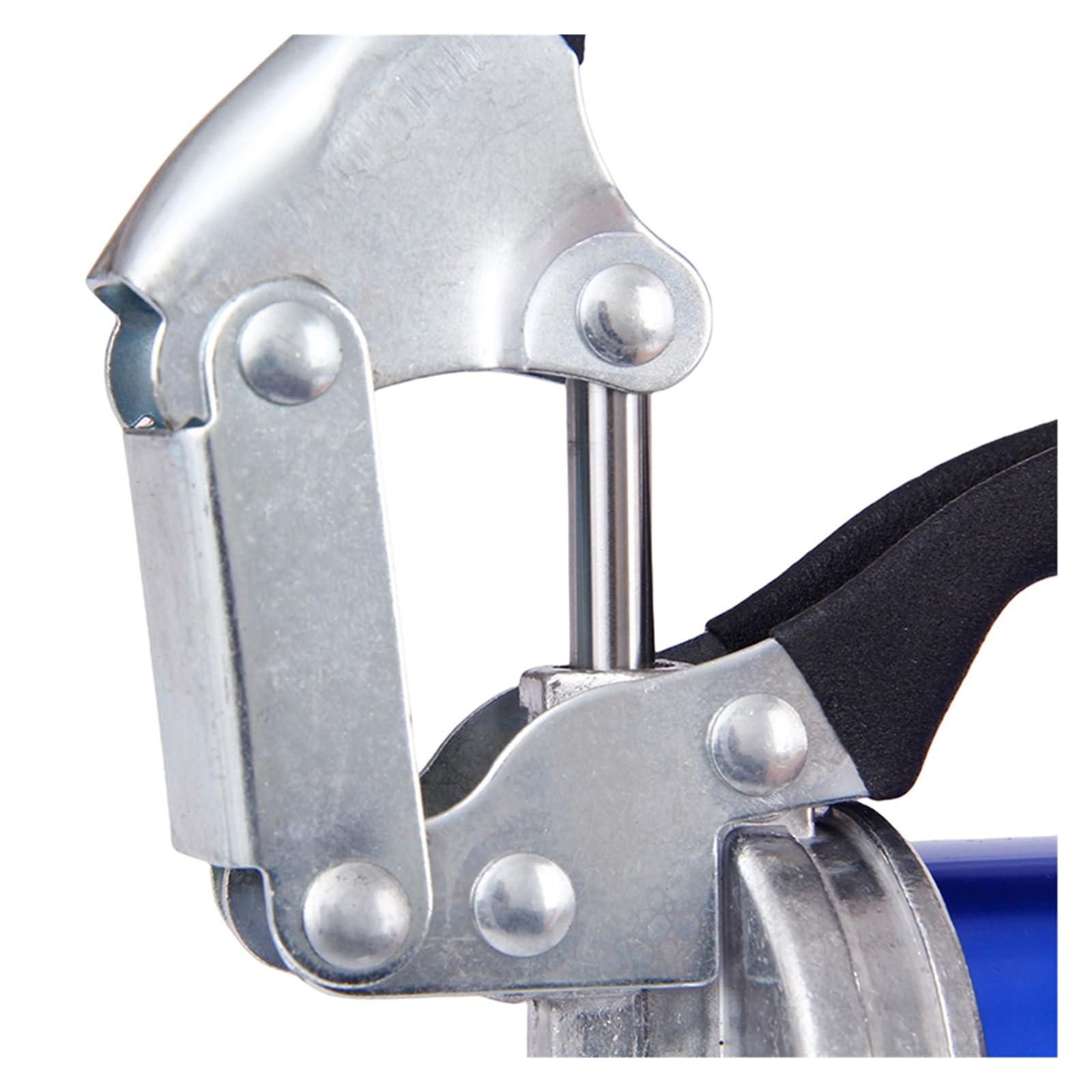 Pistola engrasadora, Pistola engrasadora con Mango Resistente Pistola de engrase portátil con Palanca Manual, 10000 PSI, 400cc, Manguera de inyección, máquinas Herramientas (Color : Blauw)