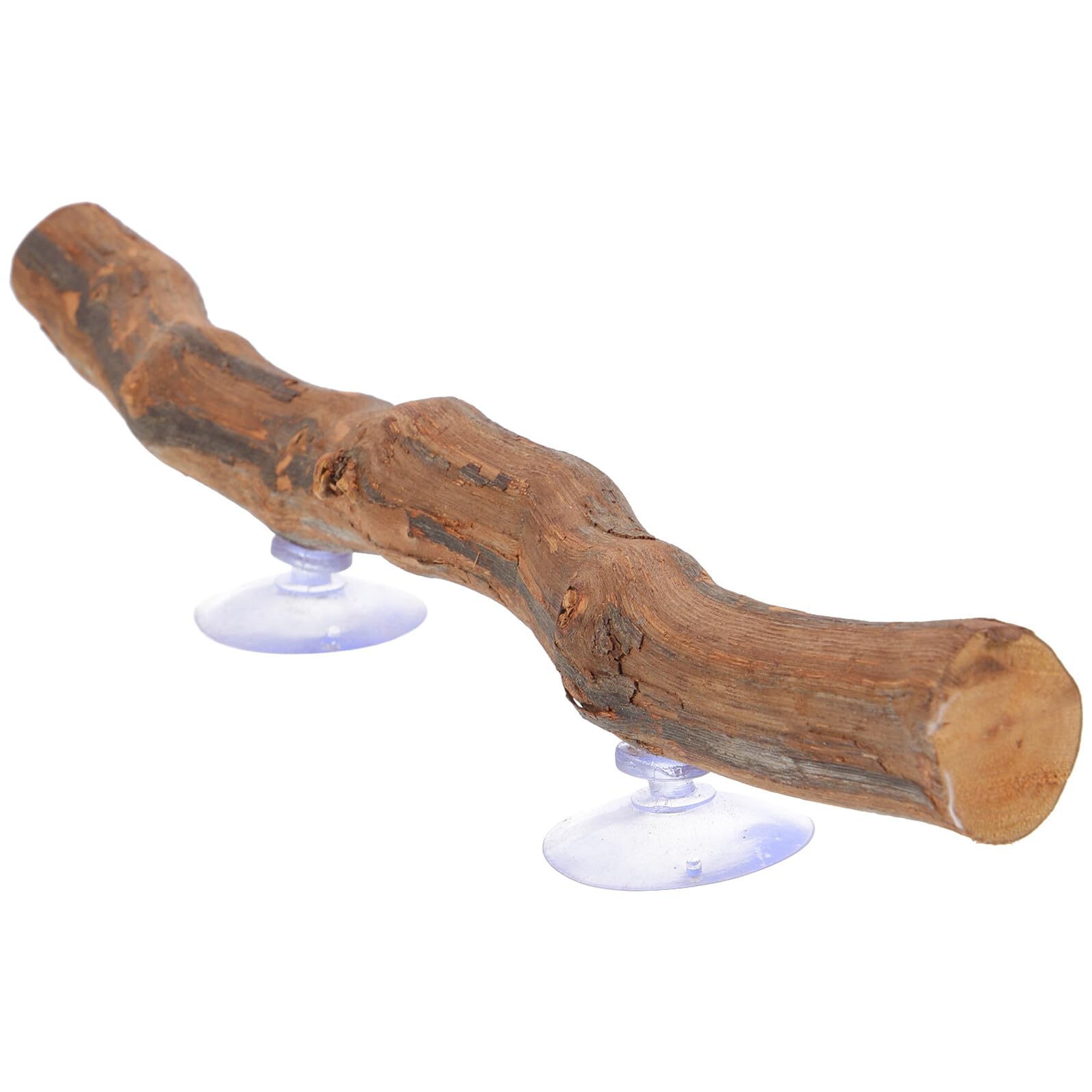 SHINEOFI Estante de Pie para Lagartos de Madera Bordes Redondeados, Accesorio para Reptiles Seguro y Oportunidad de Escalada en Terrarios Decorativos