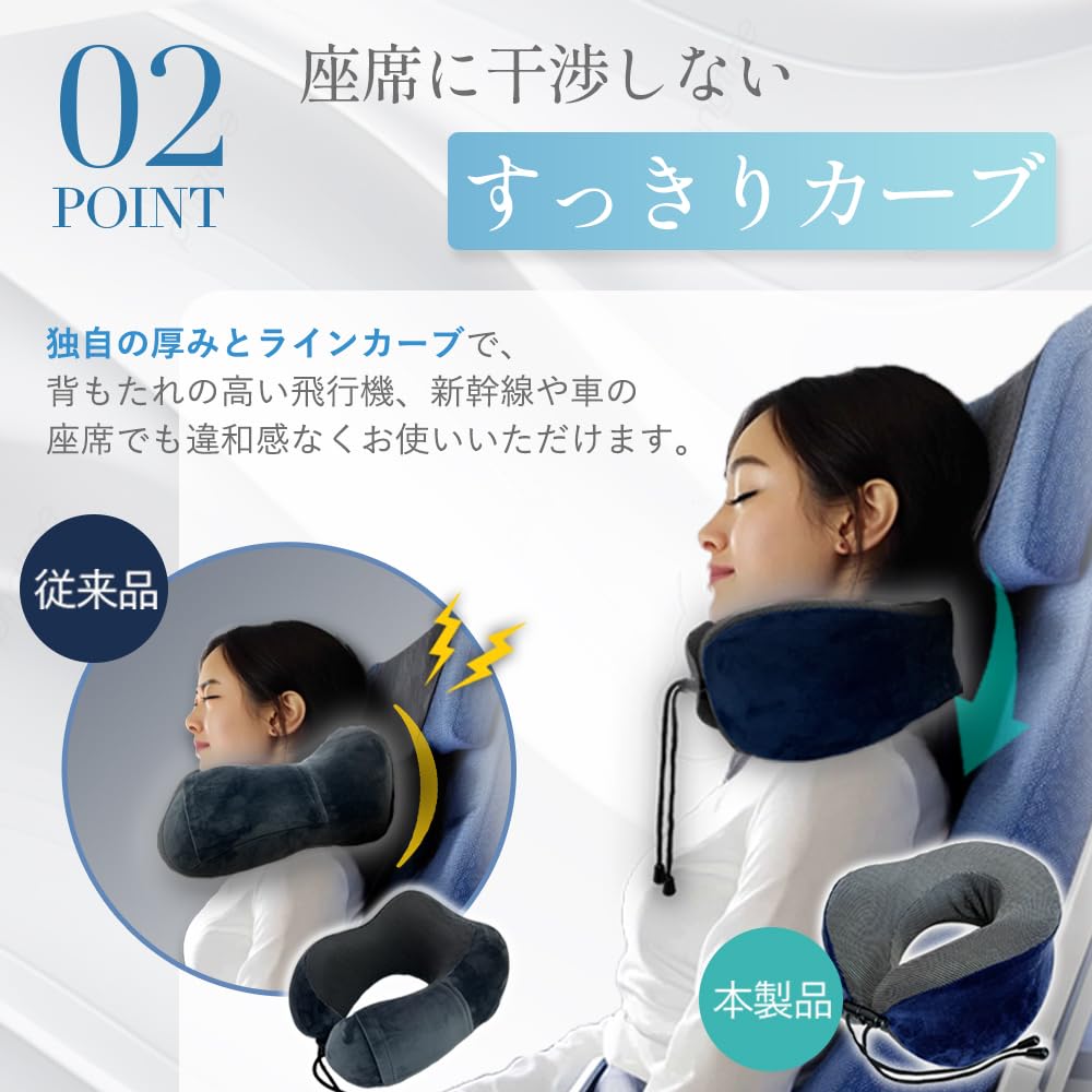 Amazon.co.jp: 【anan掲載x医師監修】ネックピロー 飛行機 日本企業