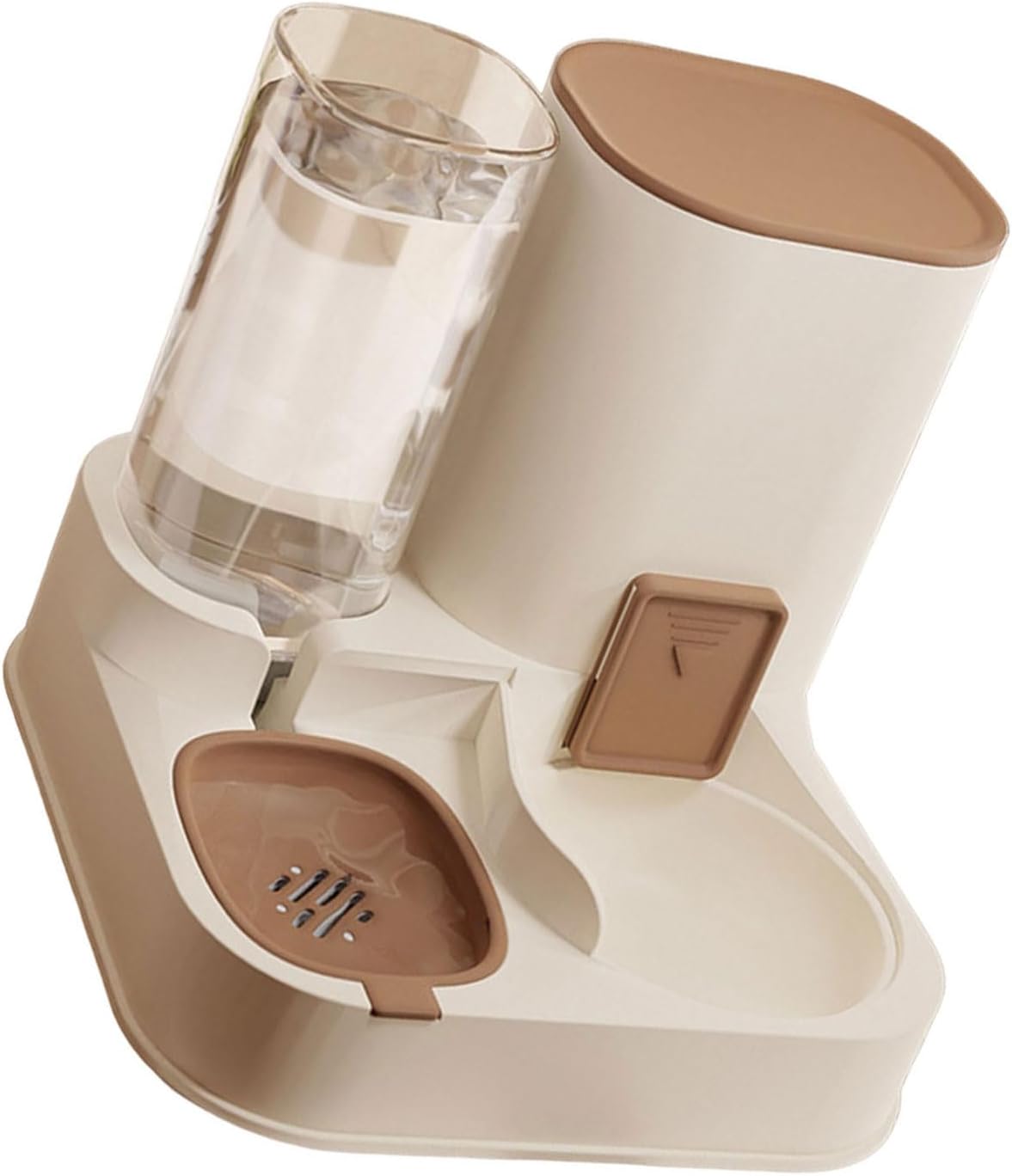 Automatic Pet Feeders and Water Dispenser Set 2 in 1 Feeders and Waterer Set Cats Bowl Pet Food Storage Pet Supplies