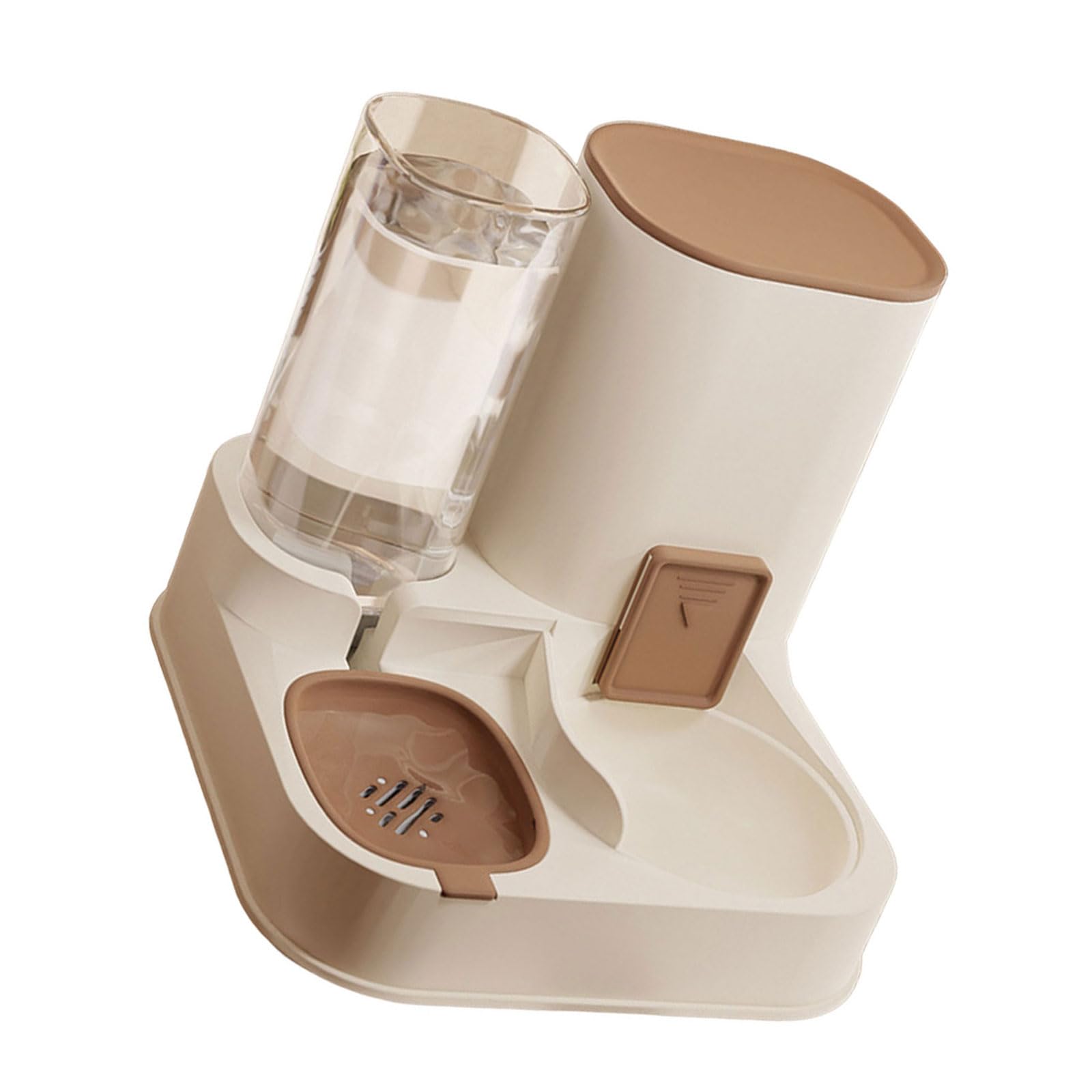 Comederos y dispensador de agua 2 en 1 para perros y gatos, juego de bebederos automáticos de alimentos y bebedero para gatos, suministros para mascotas para cachorros