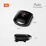 MONDIAL Grill E Sandwich Pratic, Preto, 750W, 110V - SN-01 — imagem 6