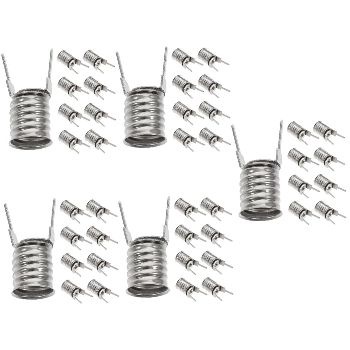 DOITOOL 50pièces Douilles De Lampe à Vis Socles Pour Mini Led Installation Facile Pour Et Indicateurs