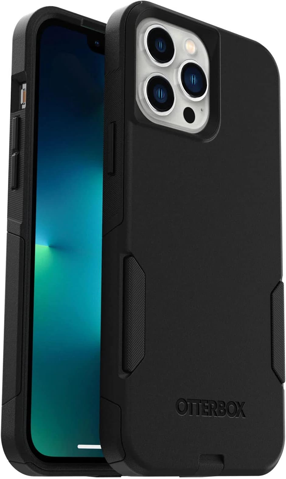 OtterBox COMMUTER SERIES Case for iPhone 13 Pro Max & iPhone 12 Pro Max - BLACK