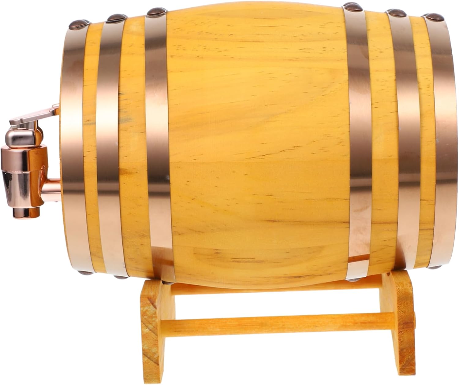 1set Keg Barrel for Alcohol Lovers Party Beverage Dispenser Wine Spout