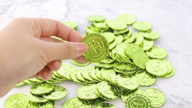 Lot de 3 cubes de rangement de voyage empilables pour valises, Saint Patrick, trèfle vert porte Lot de 3 cubes de rangement de voyage empilables pour valises, Saint Patrick, trèfle vert porte