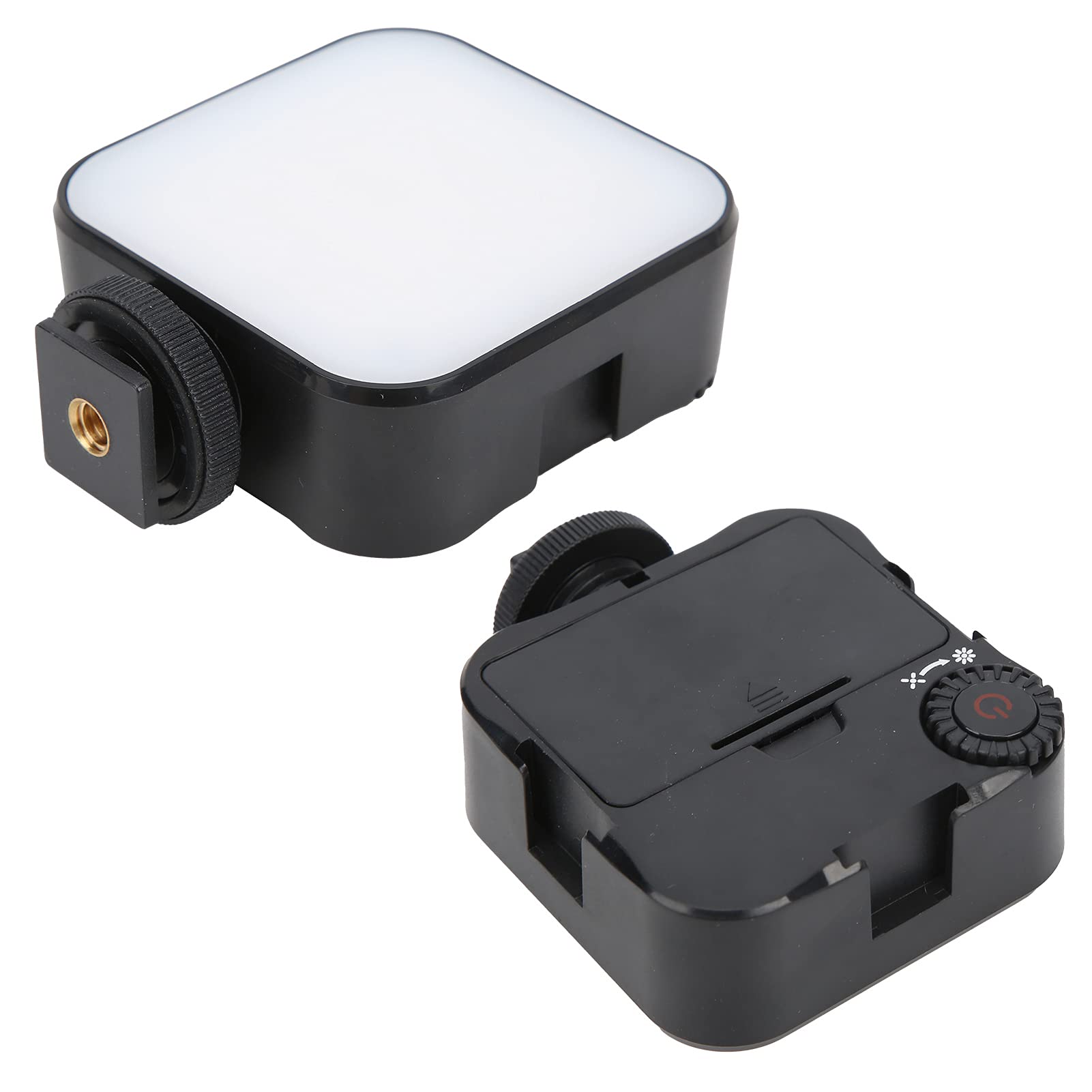 Goshyda Fill Light, Tragbares LED Fülllicht 6000K Kamera-Fülllicht Lampe Desktop Fil Light mit Langer Lebensdauer für Handy-Live-Streaming SLR-Aufnahmen