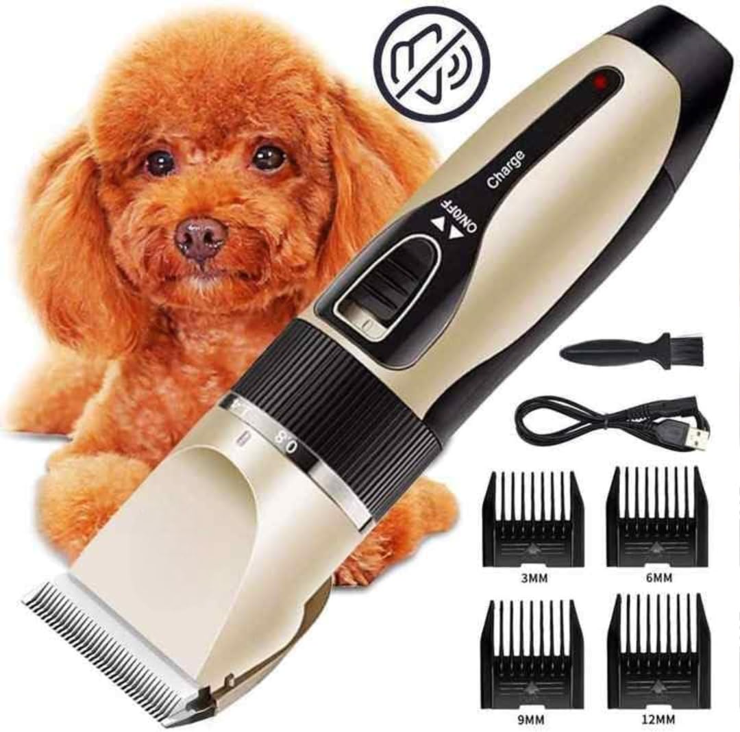 Feelon Pet Grooming Kit for Cats & Dogs - Quiet Cordless Trimmer for Labrador, German Shepherd, Shih Tzu Golden Retriever - Powerful, Easy-to-Use Hair Clippers for Home Grooming (Trimmer Kit) 3