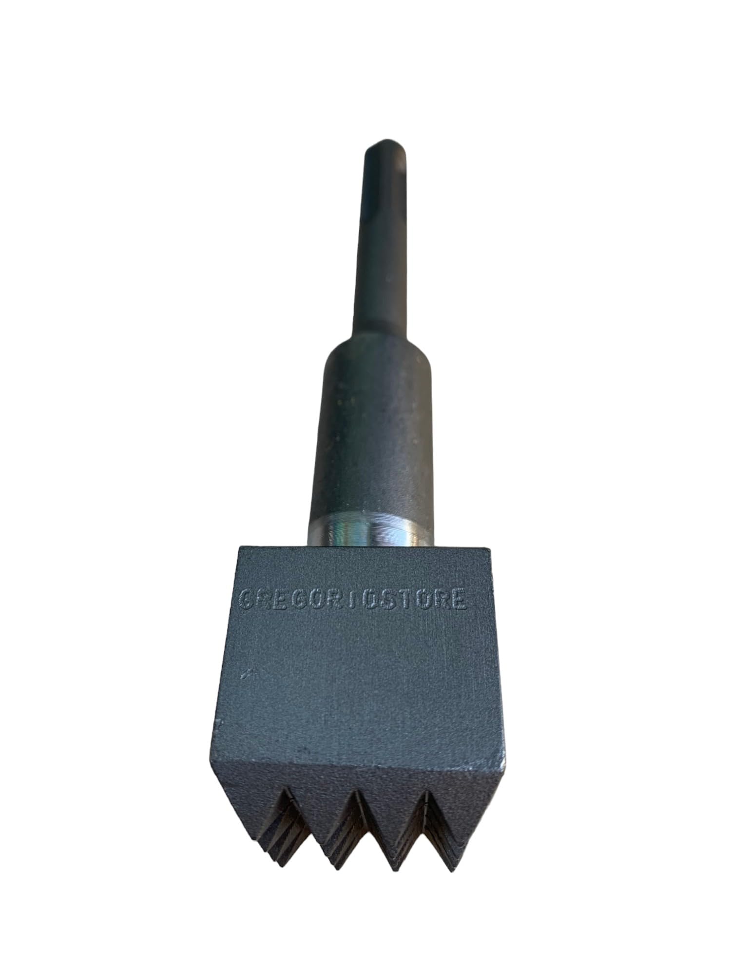 Bocciarda per pietra dura con attacco SDS plus,in acciaio temprato, per martello pneumatico, trapano (3x3 cm)