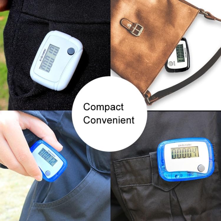 ELBME® Single Function Pedometer Single Key Running Electro-Mechanical Counter - Image 4 thumbnail