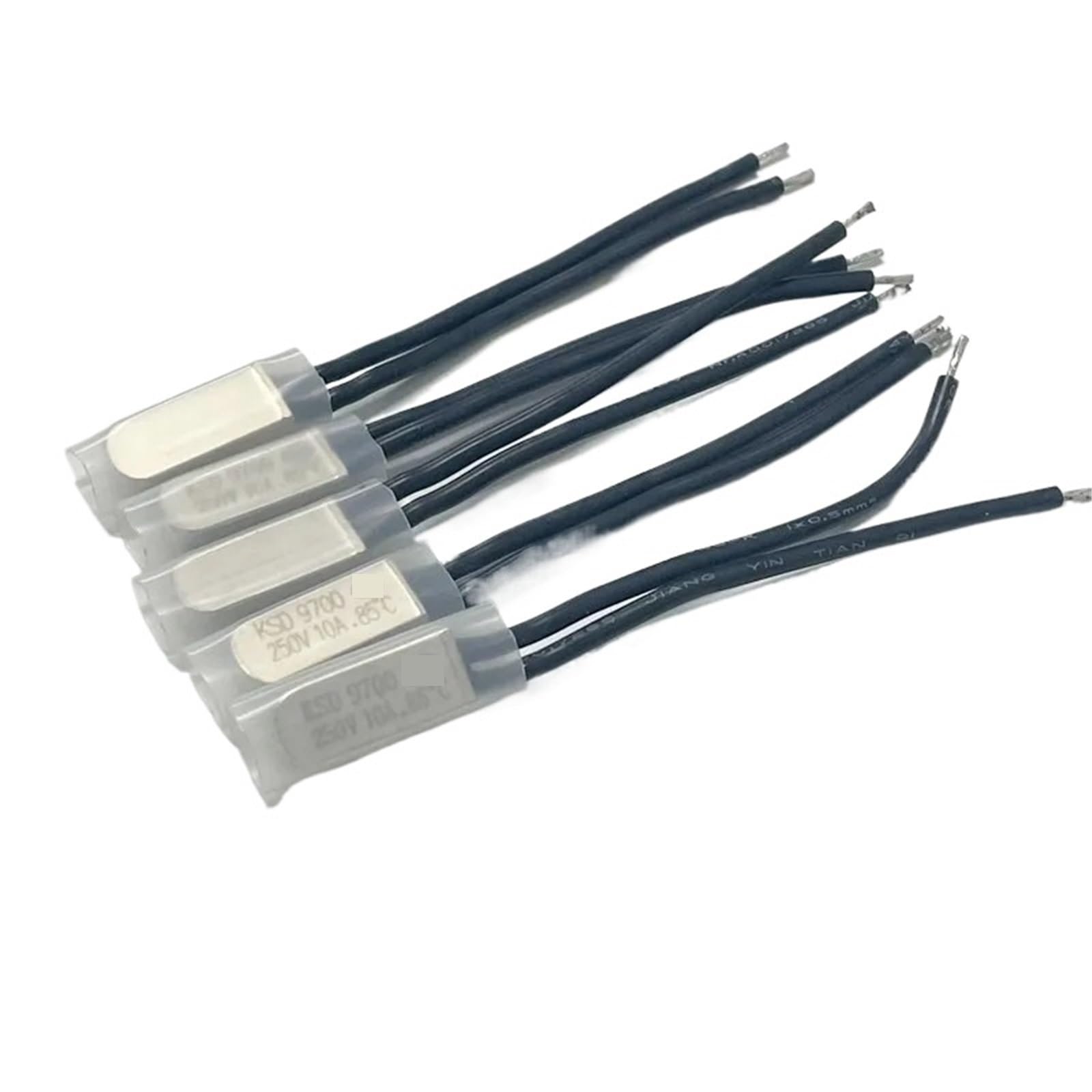 Npcyktslp 20 Degree Nc Ksd9700 5A 250V Degree Nc Thermostat Thermal Protector Fuses Temperature Switch(20 Degree Nc)