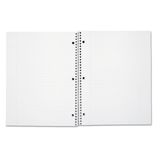 Vista 5 de Mead Cuaderno de una asignatura, reglas universitarias, colores surtidos, 100 hojas (paquete de 6)