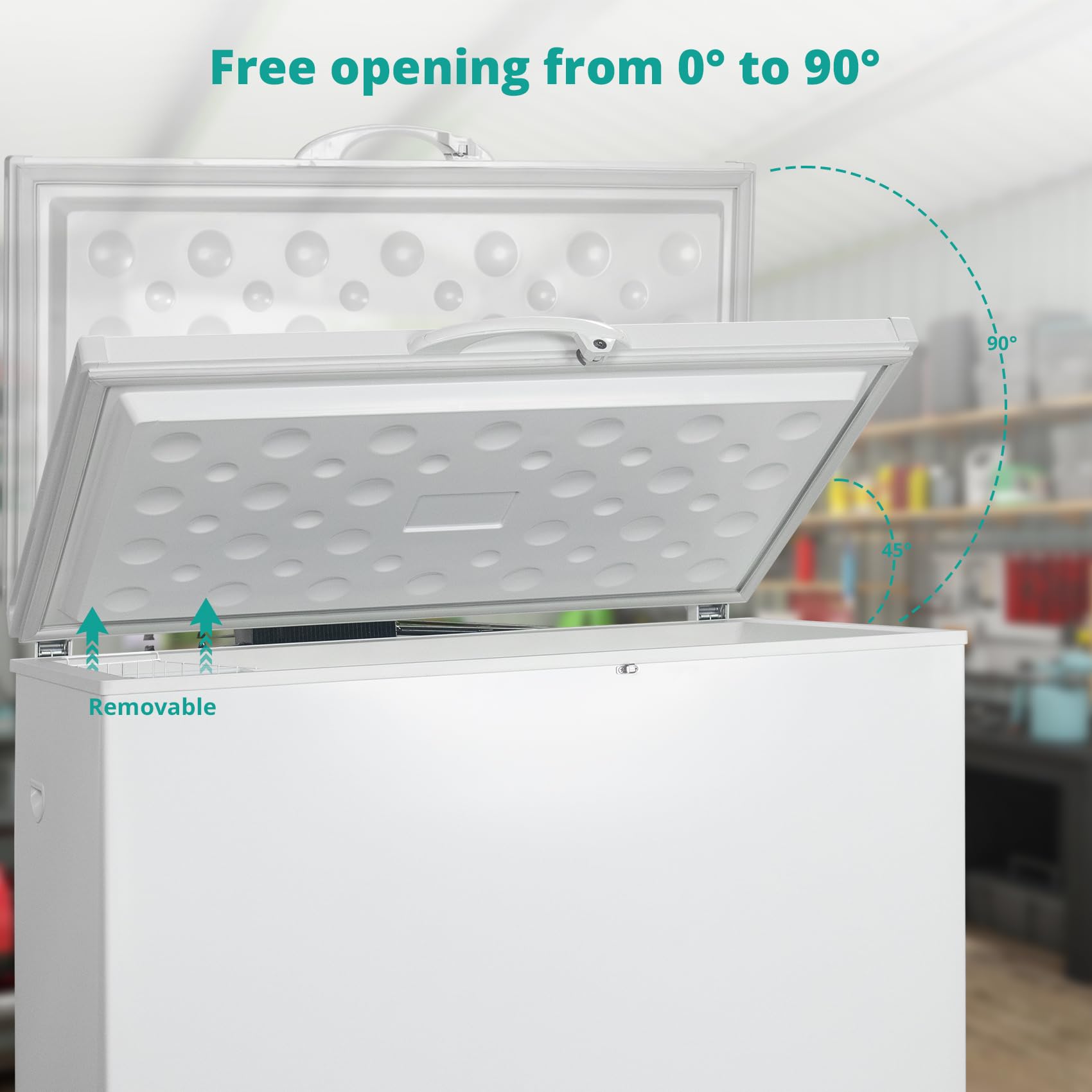 SMETA Gas Frigorífico Congelador 2 Vías Frigorífico Congelador 240V Propano para Autocaravana Caravana Garaje Autocaravana 200L Blanco con Cerradura -12°C-0°C