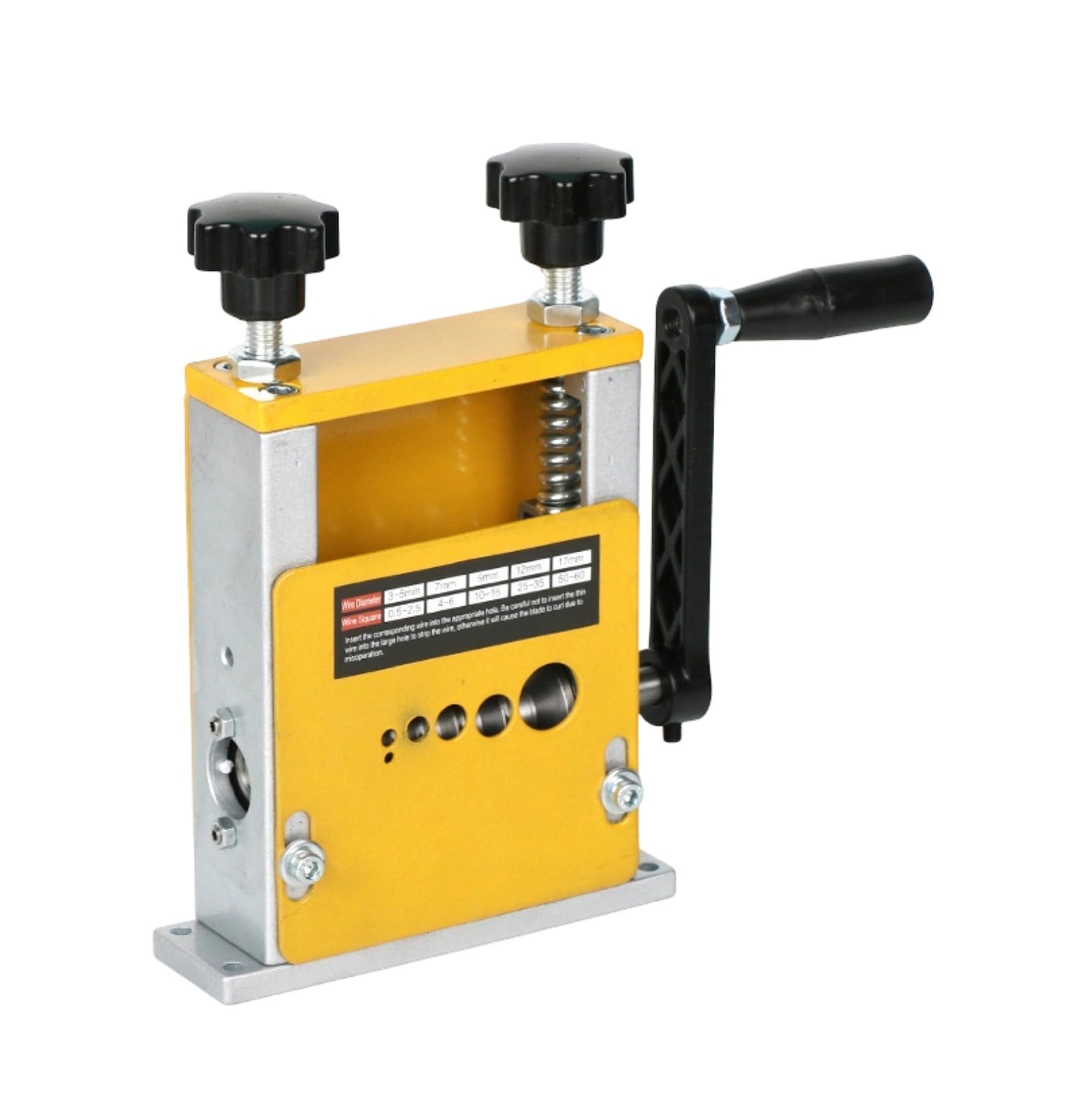 Outil de dénudage sûr avec pince à dénuder électrique manuelle automatique multi-trous pour différents fils - Efficace - Portable - Efficace - Machine à dénuder électrique manuelle automatique